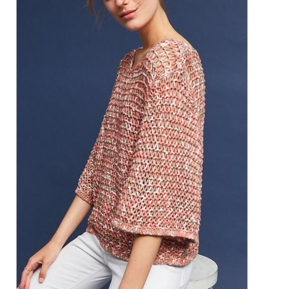 ANTHROPOLOGIE Moth Pullover Top